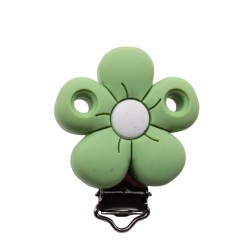 Clip Margherita in silicone – Accessorio creativo per portaciucci e articoli handmade