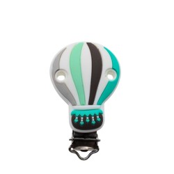 Clip Mongolfiera in silicone – Accessorio creativo per portaciucci e articoli handmade