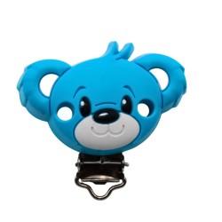 Clip Orso in silicone – Accessorio creativo per portaciucci e articoli handmade
