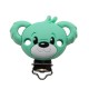 Clip Orso in silicone – Accessorio creativo per portaciucci e articoli handmade