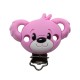 Clip Orso in silicone – Accessorio creativo per portaciucci e articoli handmade