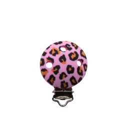 Clip Tonda Maculato in silicone – Accessorio creativo per portaciucci e articoli handmade