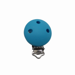 Clip Tonda in silicone personalizzabile – Accessorio creativo per portaciucci e articoli handmade