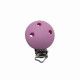Clip Tonda in silicone personalizzabile – Accessorio creativo per portaciucci e articoli handmade