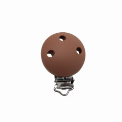 Clip Tonda in silicone personalizzabile – Accessorio creativo per portaciucci e articoli handmade