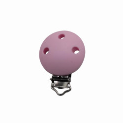 Clip Tonda in silicone personalizzabile – Accessorio creativo per portaciucci e articoli handmade