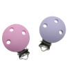 Clip Tonda in silicone personalizzabile – Accessorio creativo per portaciucci e articoli handmade