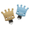 Clip Corona in silicone – Accessorio creativo per portaciucci e articoli handmade