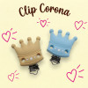 Clip Corona in silicone – Accessorio creativo per portaciucci e articoli handmade