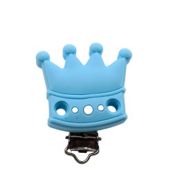 Clip Corona in silicone – Accessorio creativo per portaciucci e articoli handmade