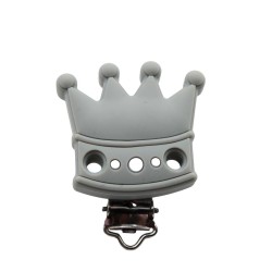 Clip Corona in silicone – Accessorio creativo per portaciucci e articoli handmade