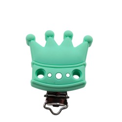 Clip Corona in silicone – Accessorio creativo per portaciucci e articoli handmade