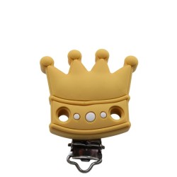 Clip Corona in silicone – Accessorio creativo per portaciucci e articoli handmade