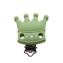 Clip Corona in silicone – Accessorio creativo per portaciucci e articoli handmade