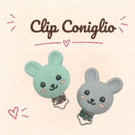 Clip Coniglio in silicone – Accessorio dolce e sicuro per portaciucci e creazioni handmade