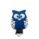 Clip Gufo in silicone – Accessorio creativo per portaciucci e articoli handmade