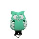 Clip Gufo in silicone – Accessorio creativo per portaciucci e articoli handmade