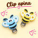Clip Ape in silicone – Accessorio creativo per portaciucci e articoli handmade