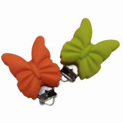 Clip Farfalla senza fori in silicone – Accessorio elegante per creazioni handmade by ARTEKIDS