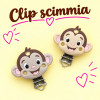 Clip Scimmietta in silicone – Accessorio divertente per portaciucci e creazioni handmade