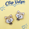Clip Volpe in silicone – Accessorio per portaciuccio e fai da te by ARTEKIDS