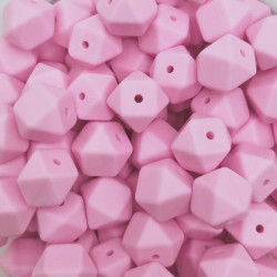 Esagoni 14mm in Silicone Atossico – Accessori per Catenelle Portaciuccio e Creazioni Fai da Te