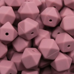 Esagoni 14mm in Silicone Atossico – Accessori per Catenelle Portaciuccio e Creazioni Fai da Te