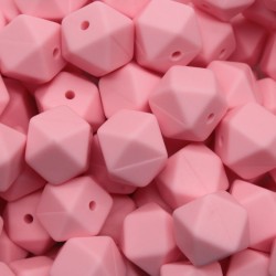 Esagoni 14mm in Silicone Atossico – Accessori per Catenelle Portaciuccio e Creazioni Fai da Te