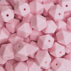 Esagoni 14mm in Silicone Atossico – Accessori per Catenelle Portaciuccio e Creazioni Fai da Te