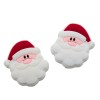 Inserto Babbo Natale in silicone – Dettaglio natalizio per portaciucci e creazioni handmade