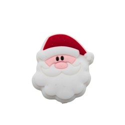 Inserto Babbo Natale in silicone – Dettaglio natalizio per portaciucci e creazioni handmade