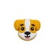 Inserto decorativo Cane (testa) in silicone atossico – ARTEKIDS