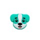 Inserto decorativo Cane (testa) in silicone atossico – ARTEKIDS