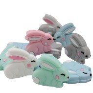 Inserto Conigli in Silicone Anallergico – Dettaglio Creativo per Accessori Handmade