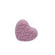 Inserto Cuore con Treccia in Silicone Atossico – Sicuro e Colorato per Creazioni Infantili