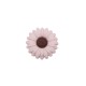 Inserto Girasole in silicone – Dettaglio floreale per portaciucci e accessori handmade