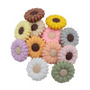 Inserto Girasole in silicone – Dettaglio floreale per portaciucci e accessori handmade