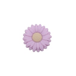 Inserto Girasole in silicone – Dettaglio floreale per portaciucci e accessori handmade
