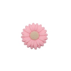 Inserto Girasole in silicone – Dettaglio floreale per portaciucci e accessori handmade