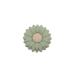 Inserto Girasole in silicone – Dettaglio floreale per portaciucci e accessori handmade