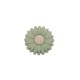 Inserto Girasole in silicone – Dettaglio floreale per portaciucci e accessori handmade