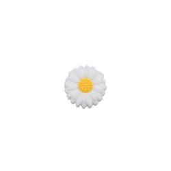 Inserto Girasole in silicone – Dettaglio floreale per portaciucci e accessori handmade
