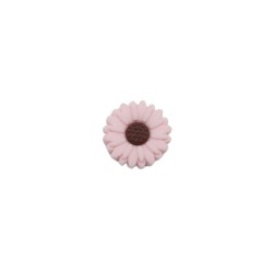 Inserto Girasole in silicone – Dettaglio floreale per portaciucci e accessori handmade