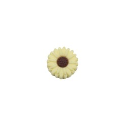 Inserto Girasole in silicone – Dettaglio floreale per portaciucci e accessori handmade