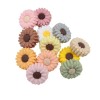 Inserto Girasole in silicone – Dettaglio floreale per portaciucci e accessori handmade