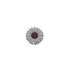 Inserto Girasole in silicone – Dettaglio floreale per portaciucci e accessori handmade