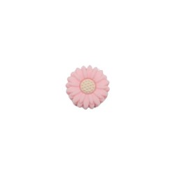 Inserto Girasole in silicone – Dettaglio floreale per portaciucci e accessori handmade