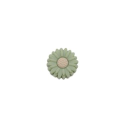 Inserto Girasole in silicone – Dettaglio floreale per portaciucci e accessori handmade