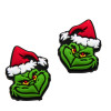 Inserto Grinch in silicone – Dettaglio originale per creazioni handmade natalizie
