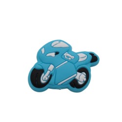 Inserto Moto in silicone – Dettaglio dinamico per portaciucci e accessori handmade